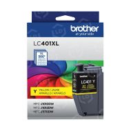 OEM Brother LC401XLY HY Yellow Ink Cartridge