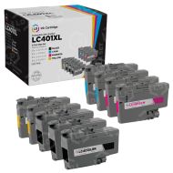 Compatible LC401XL 9 Piece Set of Ink for Brother