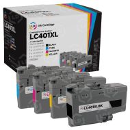Compatible LC401XL 4 Piece Set of Ink for Brother