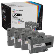 Compatible LC404 4 Piece Set of Ink for Brother