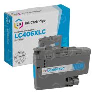 Comp Brother LC406XLC Cyan HY Ink