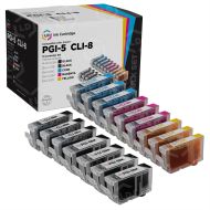 Canon PGI5 and CLI8 Compatible Ink Set of 16