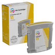 LD Remanufactured Yellow Ink Cartridge for HP 11 (C4838AN)