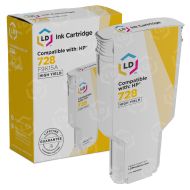 LD Remanufactured High Yield Yellow Ink Cartridge for HP 728 (F9K15A)