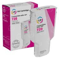 LD Remanufactured High Yield Magenta Ink Cartridge for HP 728 (F9K16A)