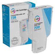 LD Remanufactured High Yield Cyan Ink Cartridge for HP 728 (F9K17A)