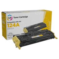 HP Q6002A Yellow (Remanufactured 124A) Toner
