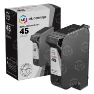 LD Remanufactured Black Ink Cartridge for HP 45 (51645A)