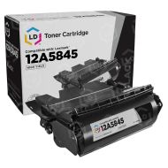 Remanufactured 12A5845 HY Black Toner Cartridge for Lexmark
