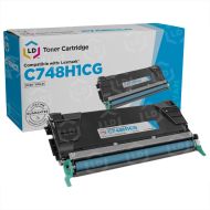 Remanufactured C748H1CG HY Cyan Toner Cartridge for Lexmark