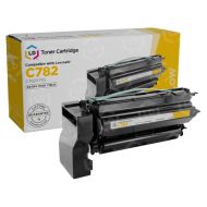 Compatible C782X1YG Extra High Yield Yellow Toner for Lexmark