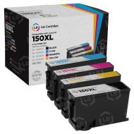 Compatible 150XL 4 Piece Set of Ink for Lexmark