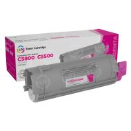 Okidata Compatible 43324402 Magenta Toner Cartridge for C5500, C5800