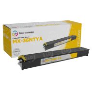 Sharp Compatible MX36NTYA Yellow Toner
