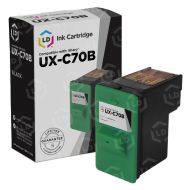 Remanufactured Sharp UX-C70B Black Ink