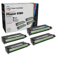 Remanufactured Xerox Phaser 6180 (Bk, C, M, Y) Set of 4 HC Toners
