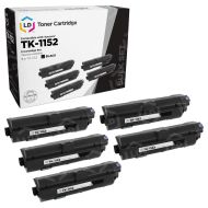5 Pack of Compatible Kyocera-Mita TK-1152 Black Toners