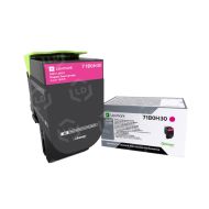 Lexmark Original 71B0H30 High Yield Magenta Toner Cartridge (3500 Page Yield)