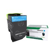 Lexmark Original 71B1HC0 High Yield Cyan Toner Cartridge (3500 Page Yield)