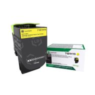 Lexmark Original 71B1HY0 High Yield Yellow Toner Cartridge (3500 Page Yield)