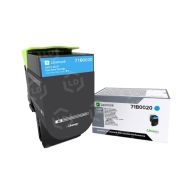 OEM Lexmark CS/CX 317 Cyan Toner Cartridge