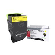 OEM Lexmark CS/CX 317 Yellow Toner Cartridge