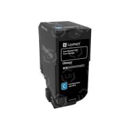 Lexmark Original 74C0S20 High Yield Cyan Toner Cartridge (7000 Page Yield)