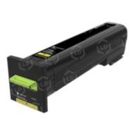 OEM Lexmark 72K0X40 Extra HY Yellow Toner