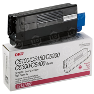Okidata OEM 42127402 HY Magenta Toner 