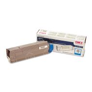 Okidata OEM 43487735 Cyan Toner 