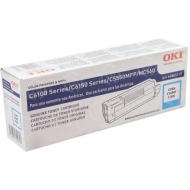Okidata OEM 43865719 Cyan Toner 