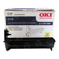 Okidata OEM 43913801 Yellow Drum
