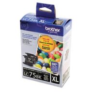 OEM Brother High Yield Black Ink Cartridge Twin Pack LC752PKS
