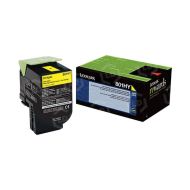 Lexmark OEM 801HY HY Yellow Toner