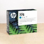 OEM HP 775 Cyan Ink Cartridge, 1XB17A