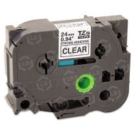 Brother OEM TZeS151 Black on Clear Tape