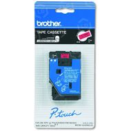 Brother OEM TC5001 Black on Red Tape