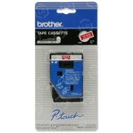 Brother OEM TC54Z1 White on Red Tape