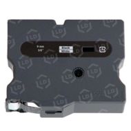 Brother OEM TX2211 Black on White Tape