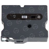 Brother OEM TX-3151 White on Black 1/2" Tape