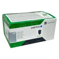 Lexmark OEM 24B7515 Cyan Toner Cartridge