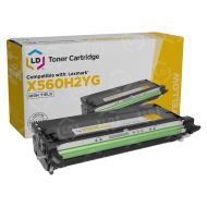 Lexmark Compatible X560 HY Yellow Toner Cartridge