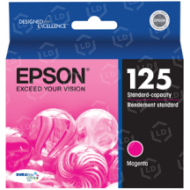 Original Epson 125 Magenta Ink