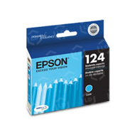 Original Epson 124 Cyan Ink