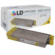 Compatible 43866101 Yellow Toner for Okidata