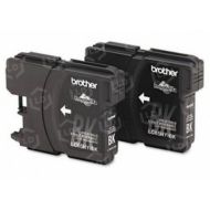 Brother LC65 HY Black OEM Ink Cartridge 2 Pack, LC652PKS