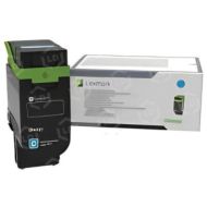 Lexmark OEM 75M0X20 Extra High Yield Cyan Toner Cartridge