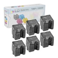Compatible Xerox 108R664 Black 6-Pack Solid Ink