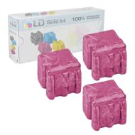 Compatible Xerox 108R661 Magenta 3-Pack Solid Ink
