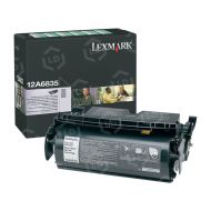 OEM 12A6835 HY Black Toner for Lexmark